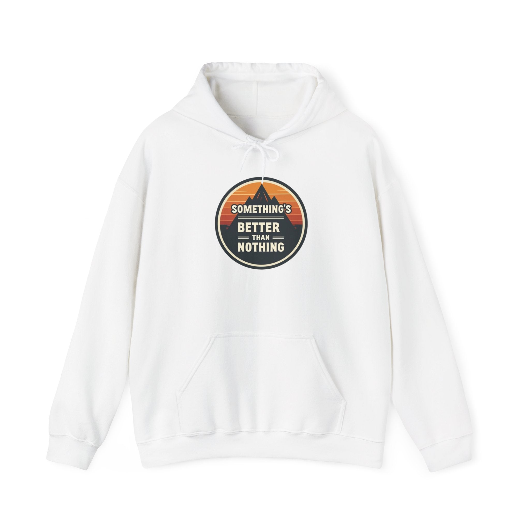 Hoodie - "Something Better Than Nothing" Vintage Mountain Graphic Hoodie